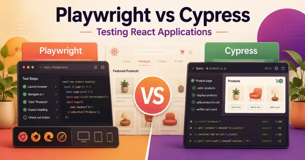 Playwright vs Cypress React