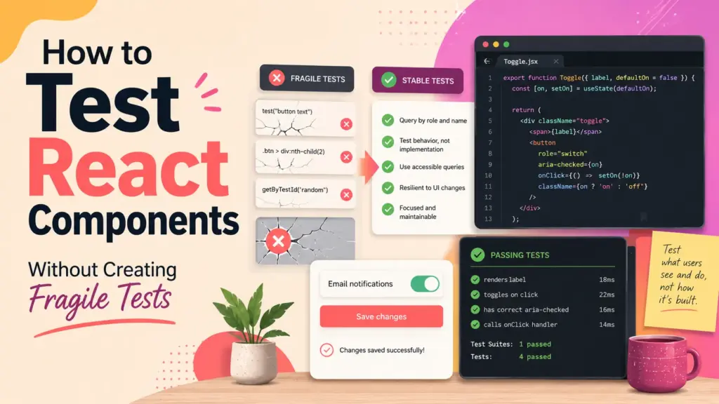 React component testing