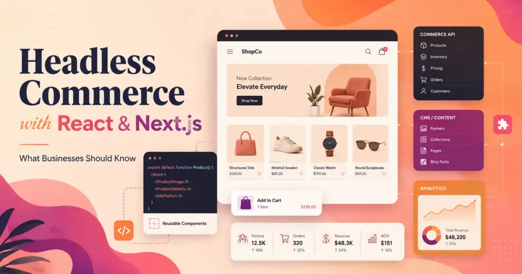 headless commerce React