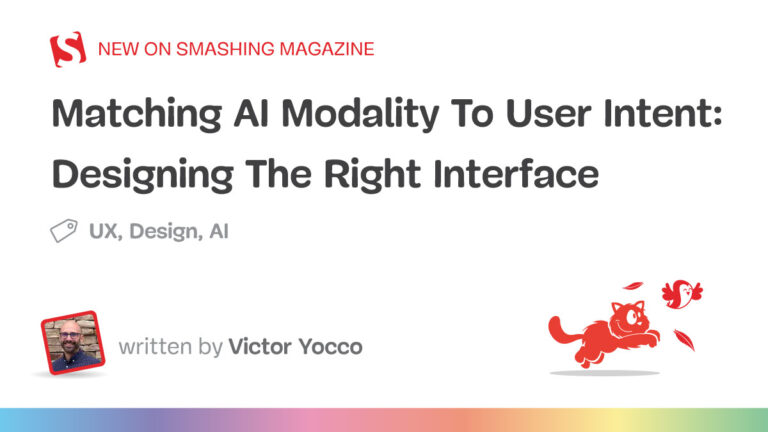 Designing The Right Interface — Smashing Magazine