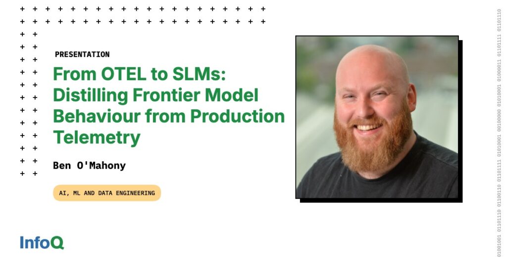 From OTEL to SLMs: Distilling Frontier Model Behaviour from Production Telemetry