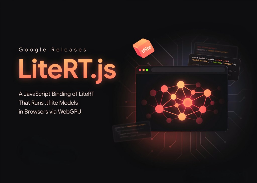 Google Releases LiteRT.js: A JavaScript Binding of LiteRT That Runs .tflite Models in Browsers via WebGPU