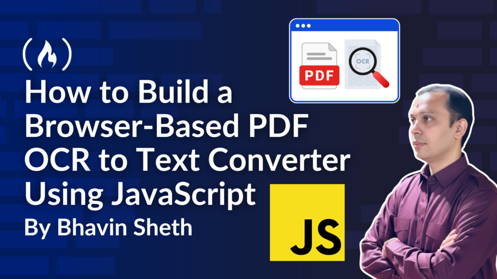 How to Build a Browser-Based PDF OCR to Text Converter Using JavaScript