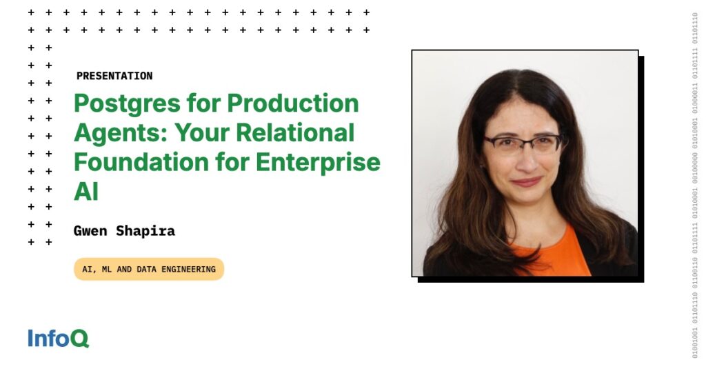 Postgres for Production Agents: Your Relational Foundation for Enterprise AI