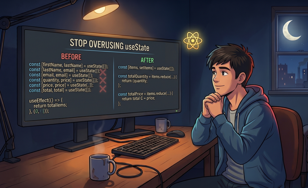 Stop Overusing useState in React.