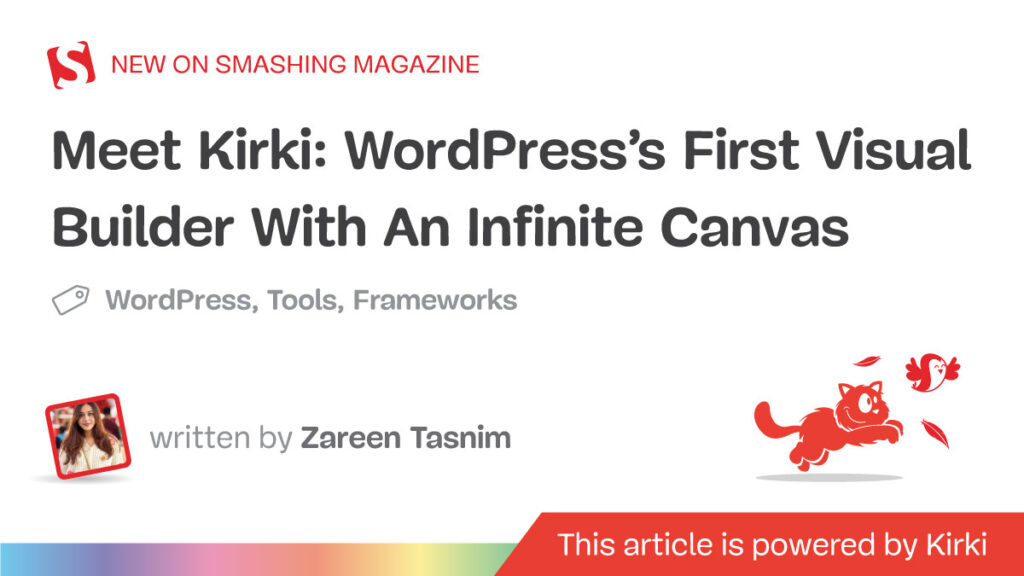 WordPress’s First Visual Builder With An Infinite Canvas — Smashing Magazine