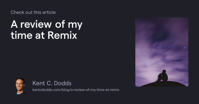 A review of my time at Remix