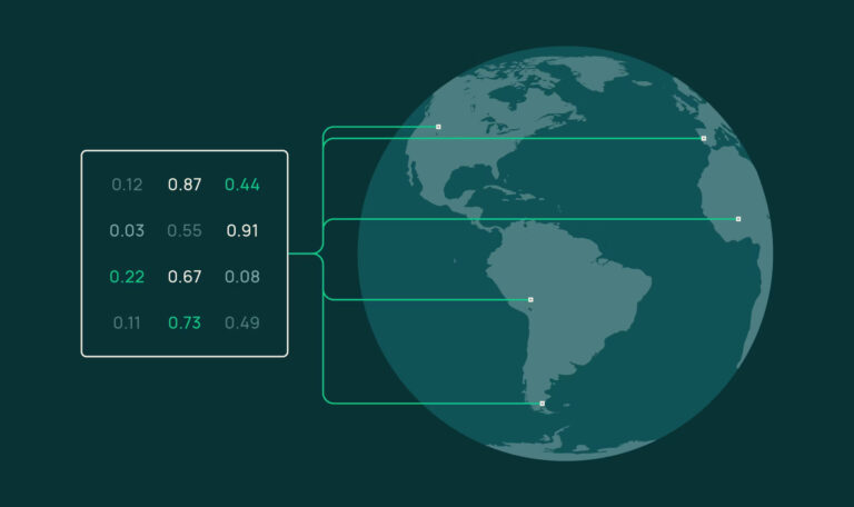 Custom embedding exports from OlmoEarth Studio for downstream analysis